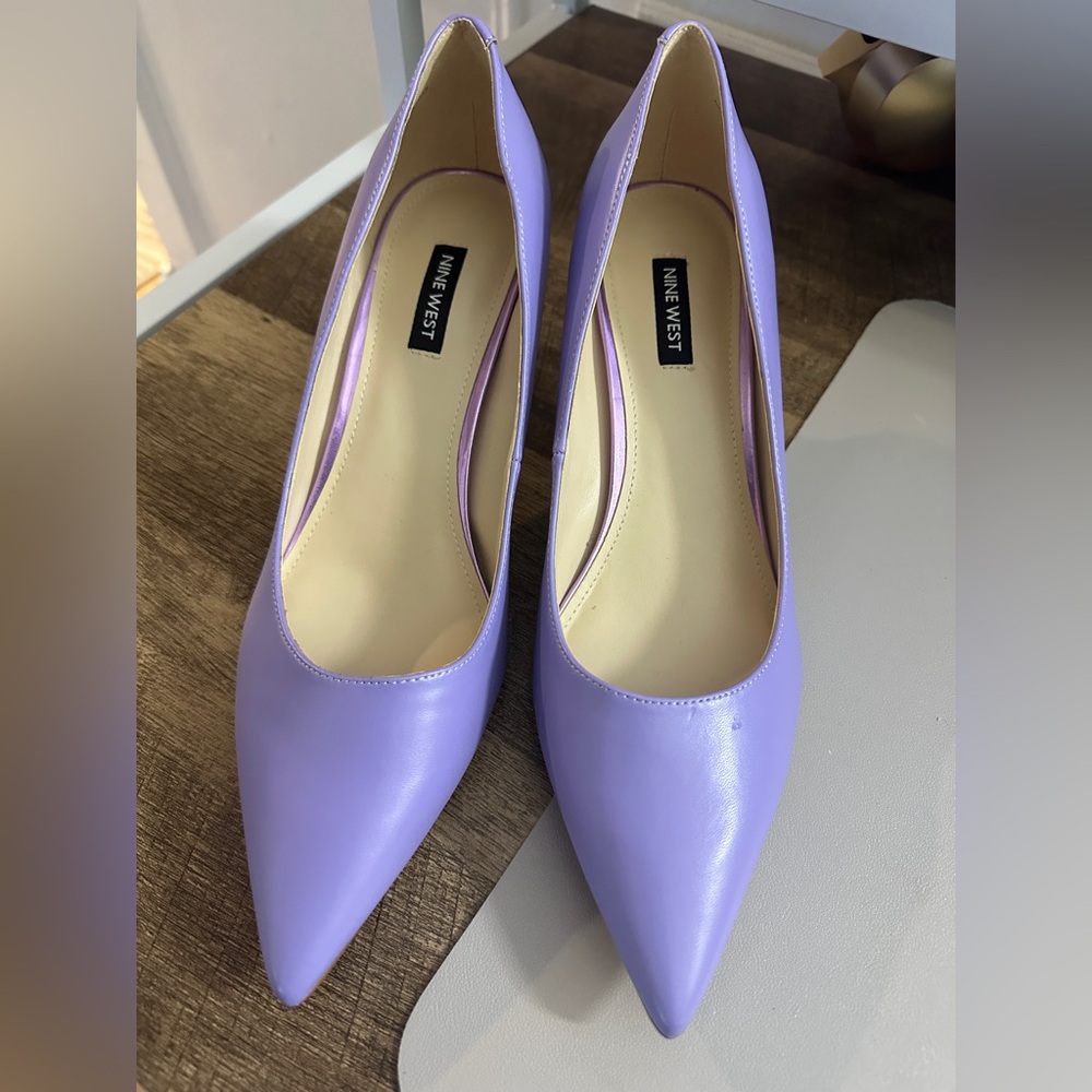 NWOB Lavender Nine West Pumps💜🪻 - Picture 2 of 5